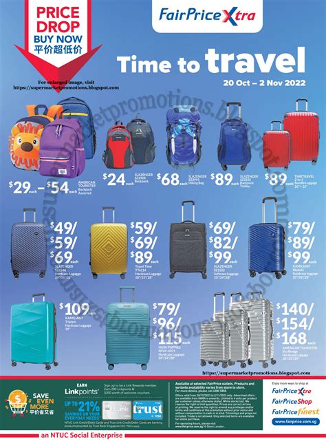 luggage promotion singapore.